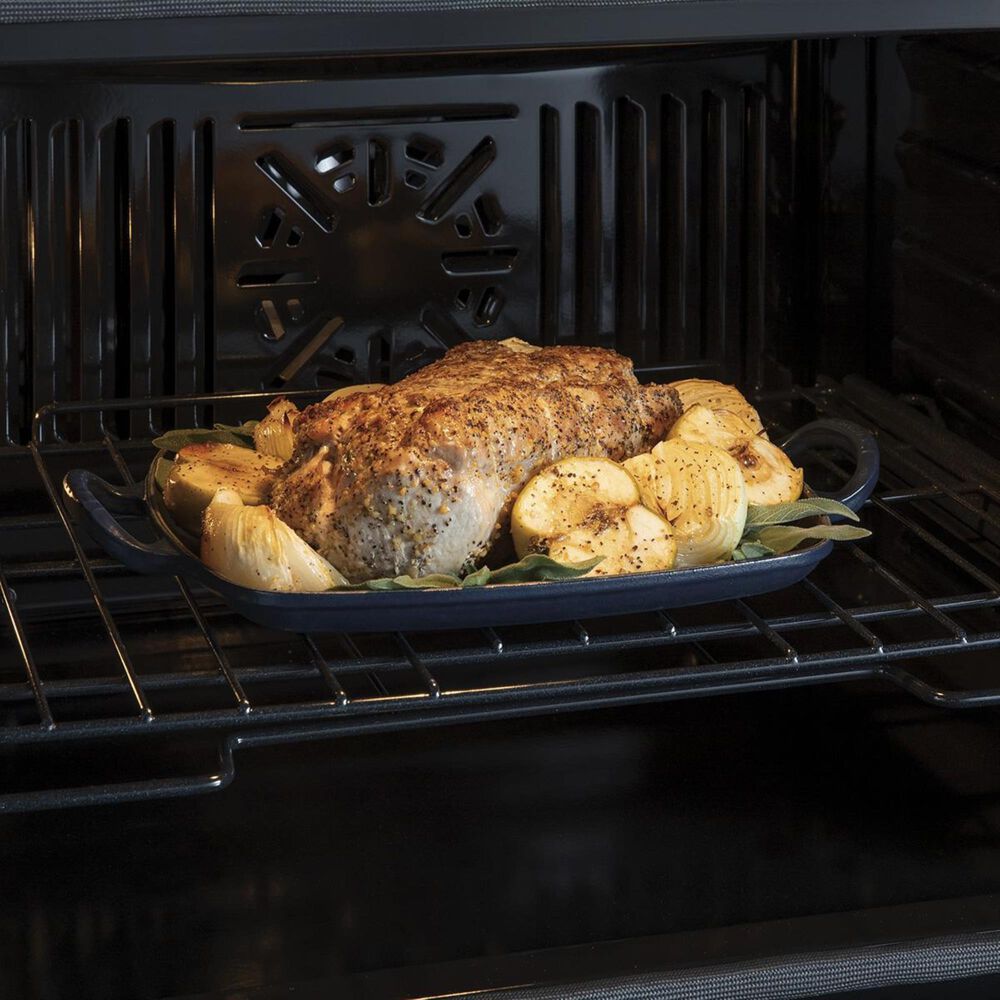 GE Profile 27" Smart Built-In Convection Double Wall Oven - Stainless Steel, , large