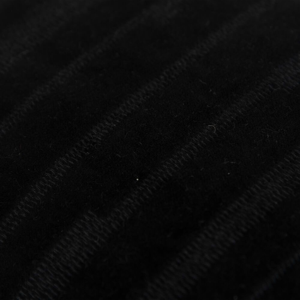 Rizzy Home 14&quot; x 26&quot; Striped Down Filled Lumbar Pillow in Black, , large