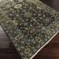 Surya Antique 3"6" x 5"6" Green, Charcoal, Slate, Taupe and Light Olive Area Rug, , large