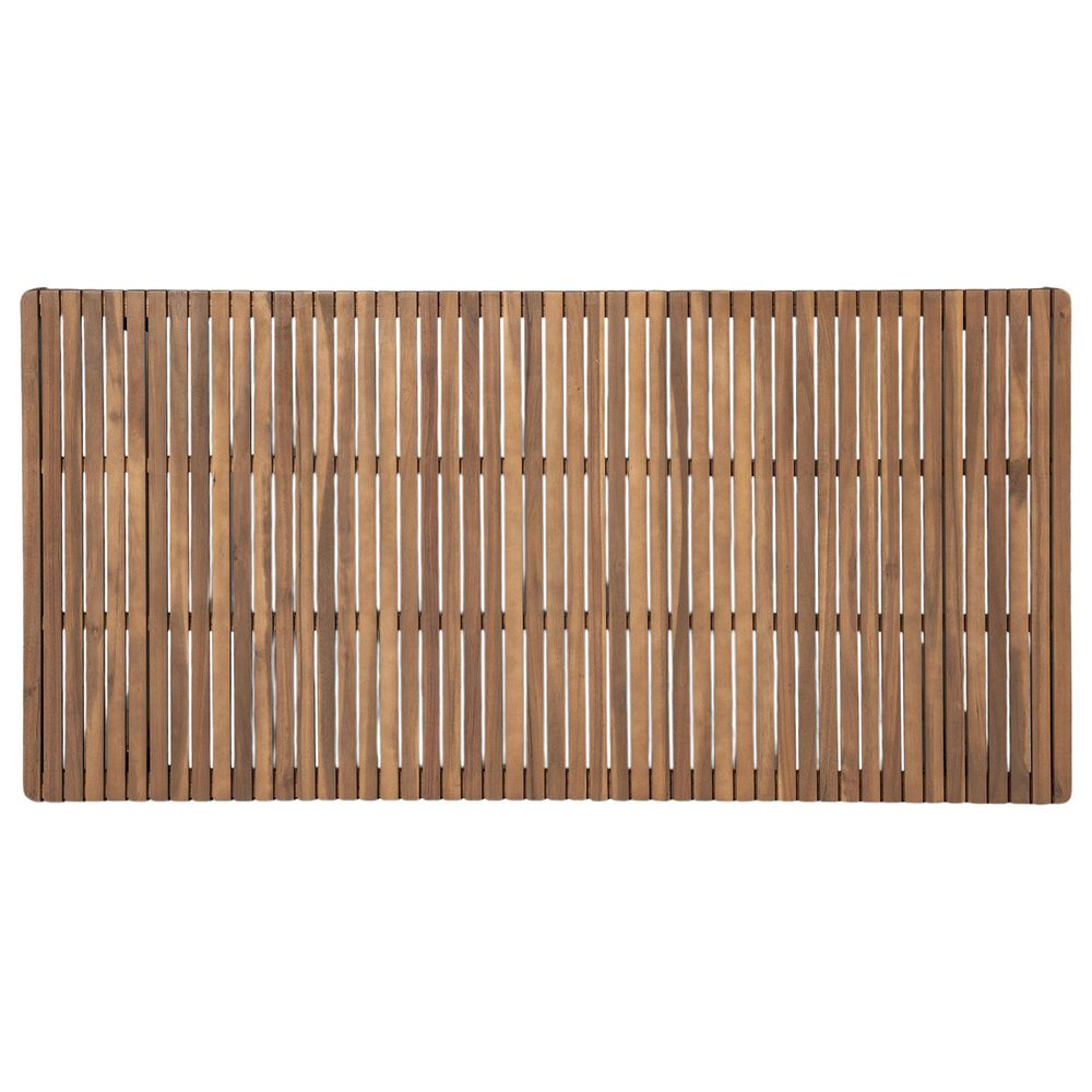 Hearth and Haven Outdoor Rectangular Dining Table in Brown - Table Only, , large