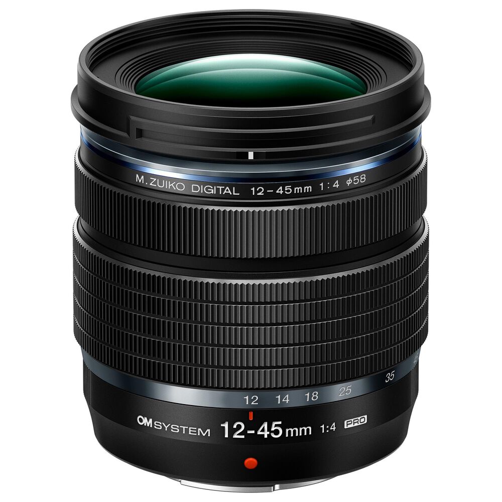 OM- System M.Zuiko Digital ED 12-45mm f/4.0 Pro Lens in Black, , large