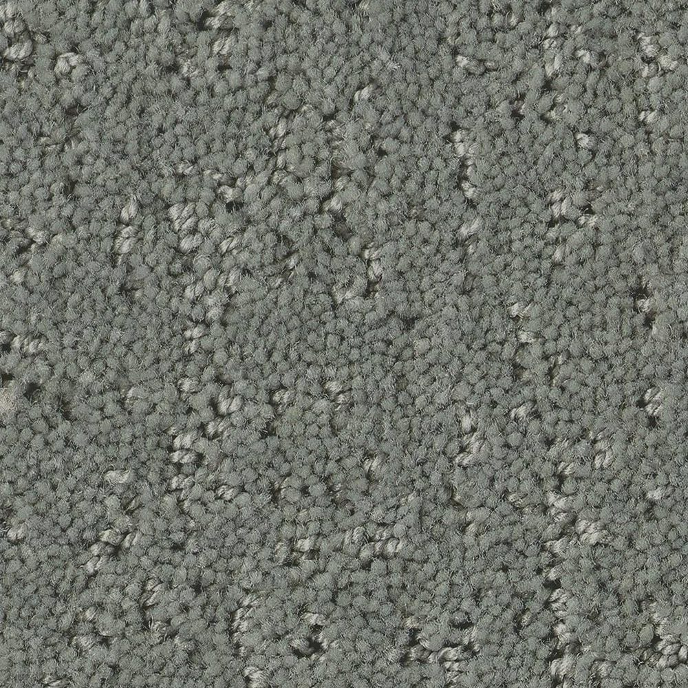 Shaw Canvas Comfort Blue Carpet in Meadow, , large