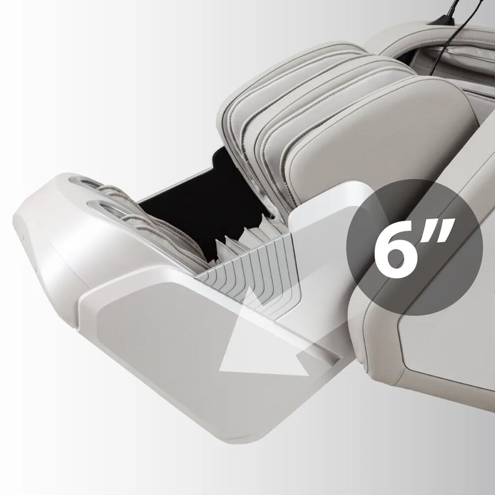 Osaki Advent 4D Power Zero Gravity Massage Chair with Spinning Calf Rollers in Taupe, , large