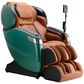 Cozzia Qi XE Pro Massage Chair in Emerald Green and Cappuccino, , large