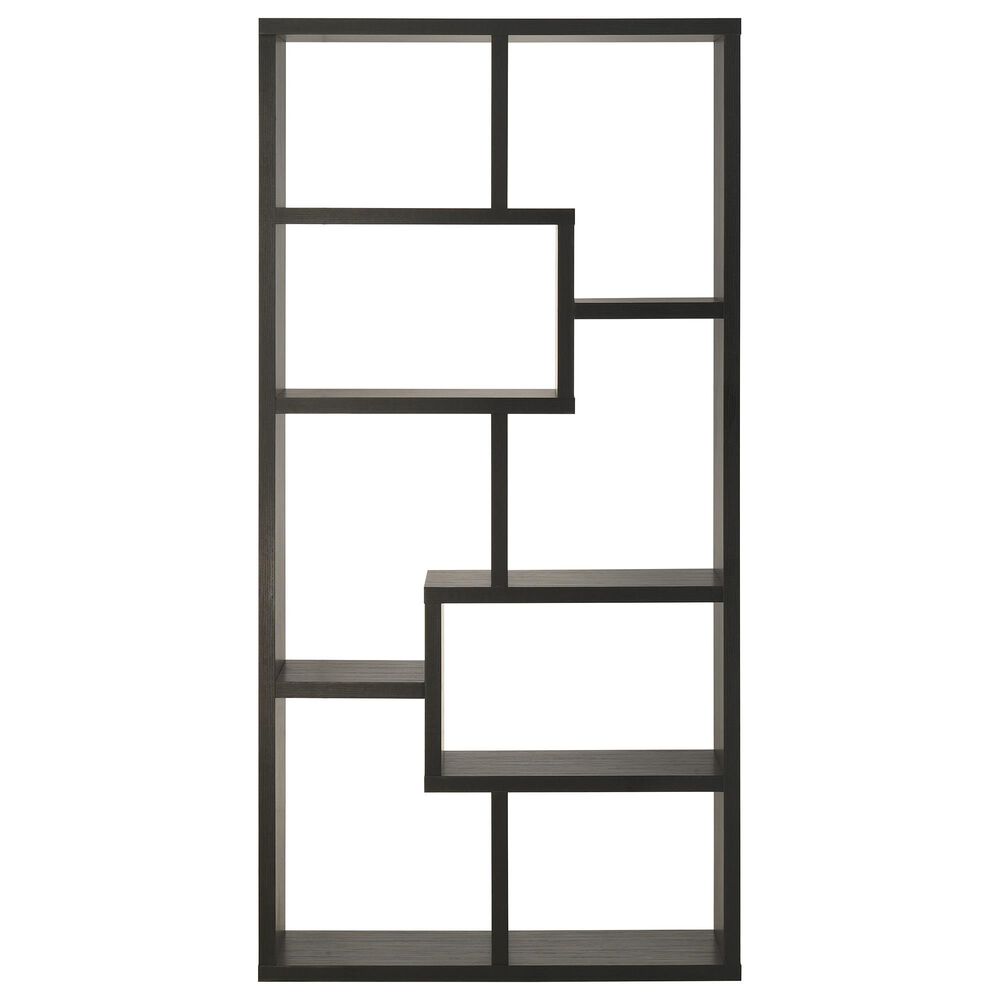 Everly Living Kaylee Bookcase in Black, , large