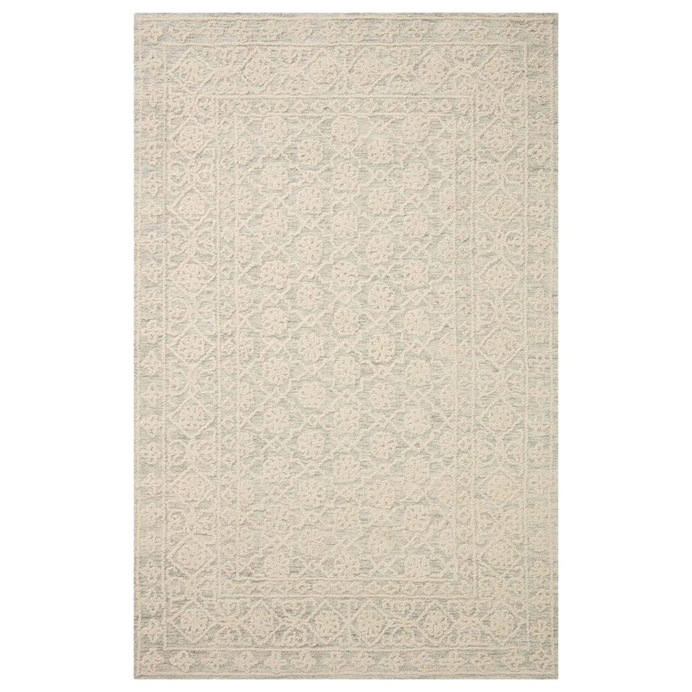 Loloi Cecelia 8"6" x 12" Mist and Ivory Area Rug, , large