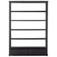 Four Hands Maya Woodmore 5-Shelf Bookcase in Dark Totem, , large