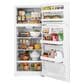 GE Appliances 16.6 Cu. Ft. Top Freezer Refrigerator with Right Hinge in Black, , large