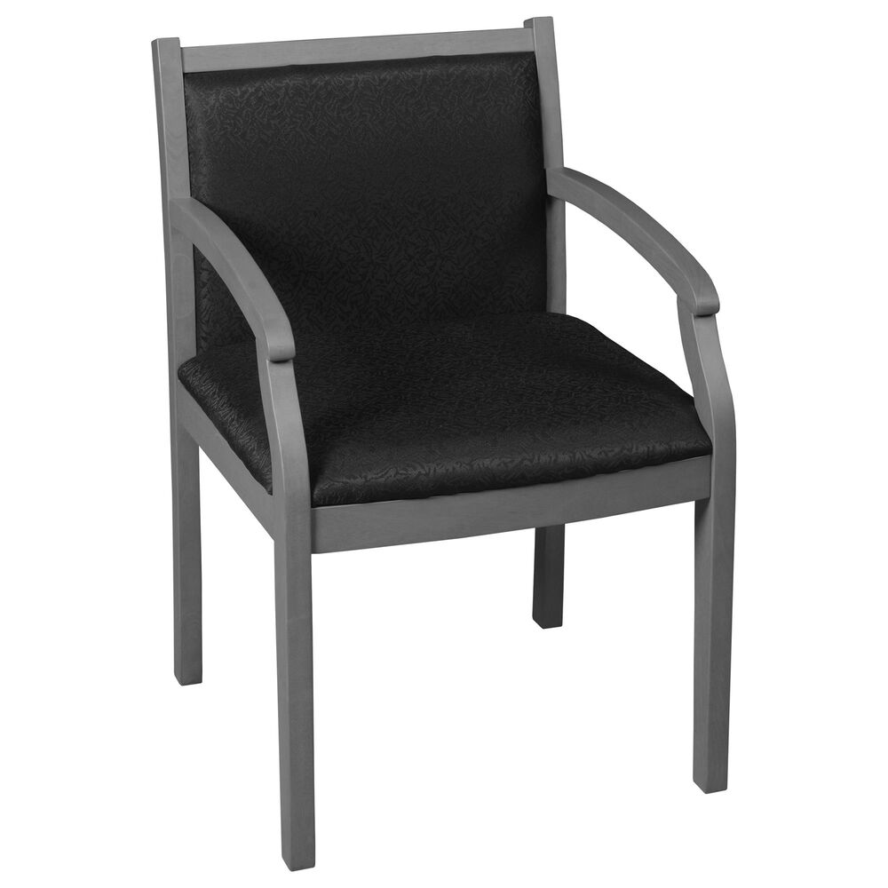 Regency Global Sourcing Regent Side Chair in Grey/Black, , large