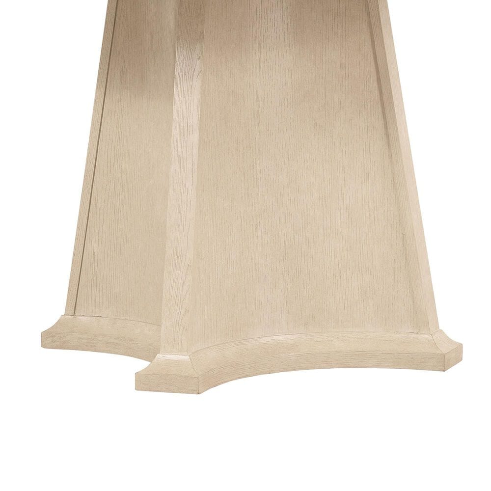Hooker Furniture Westwood Round Dining Table in Polished Limestone, White and Gray - Table Only, , large