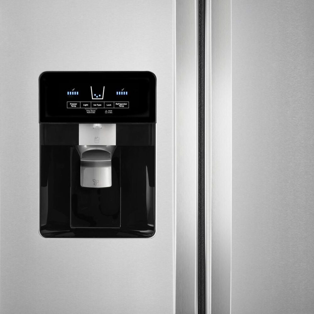 Whirlpool 21 Cu. Ft. Side by Side Refrigerator in Stainless Steel, , large