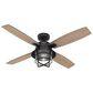 Hunter Port Royale 52" Ceiling Fan with Light in Natural Iron, , large