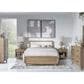 St Claire Home Theo 1 Drawer Nightstand in Desert Oak with USB Ports, , large