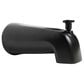 MS International 1-Handle 1-Spray Tub and Shower Faucet with Pressure Balance Valve in Matte Black, , large
