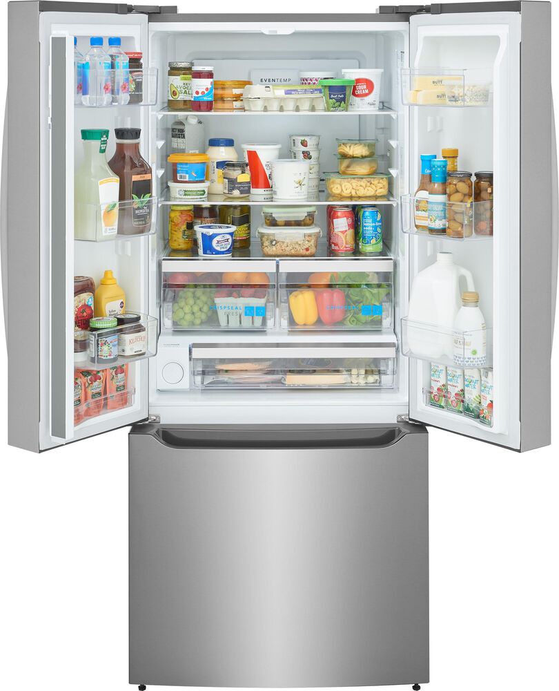 Frigidaire Gallery 20 Cu. Ft. Standard-Depth French Door Refrigerator in Stainless Steel, , large