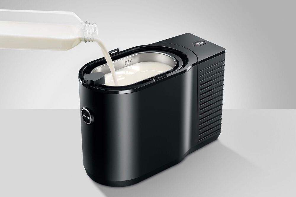 Jura 2.5L Cool Control Milk Cooler in Black and Stainless Steel, , large
