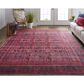 Feizy Voss 5"3" x 7"6" Pink and Multicolor Area Rug, , large