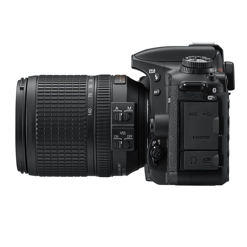 Nikon D7500 Digital SLR with AF-S DX Nikkor 35mm F/1.8G Lens in Black, , large