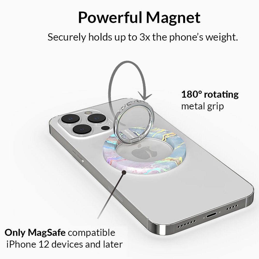 Velvet Caviar MagSafe Grip Ring in Holo Moonstone, , large