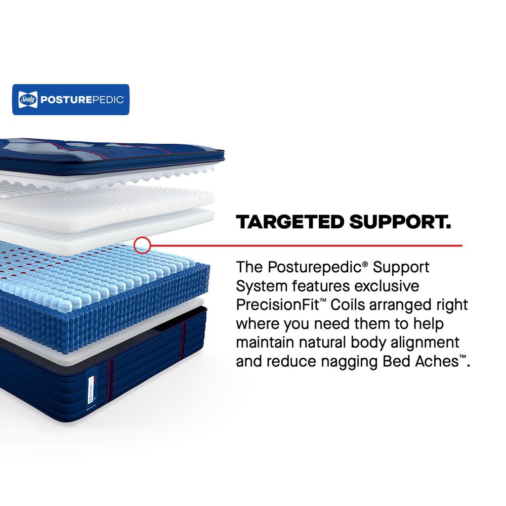 Sealy Posturepedic Elite Spring Albany II Soft Euro Pillow Top Twin XL Mattress, , large