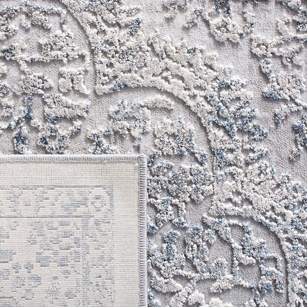 Safavieh Invista Transitional 2&#39; x 8&#39; Grey and Blue Runner, , large
