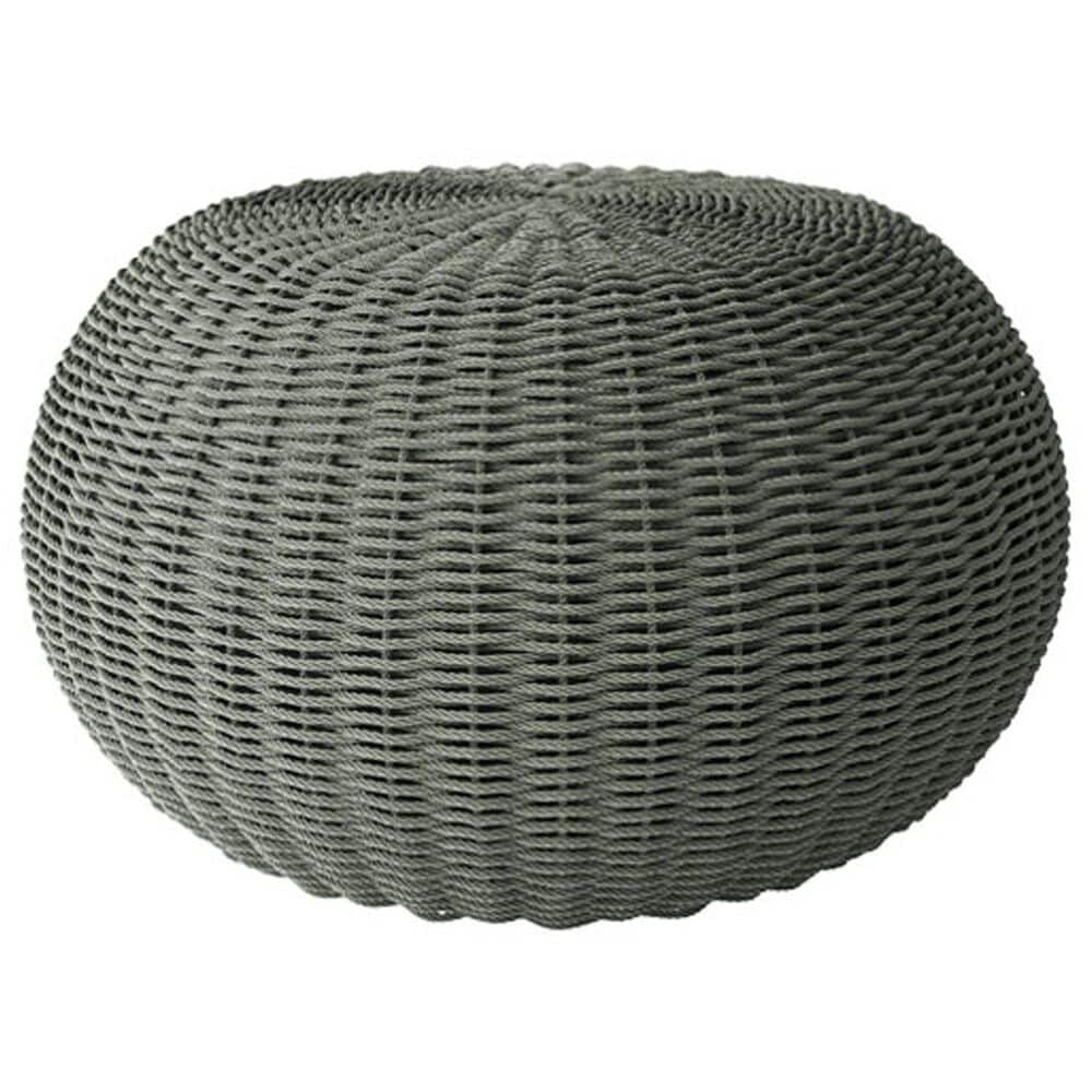 Ebel Outdoor Furniture Cloud Large Patio Pouf in Sage, , large