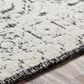 Surya Louvre LOU-2303 2"6" x 8" Black, Ivory and Cream Runner, , large