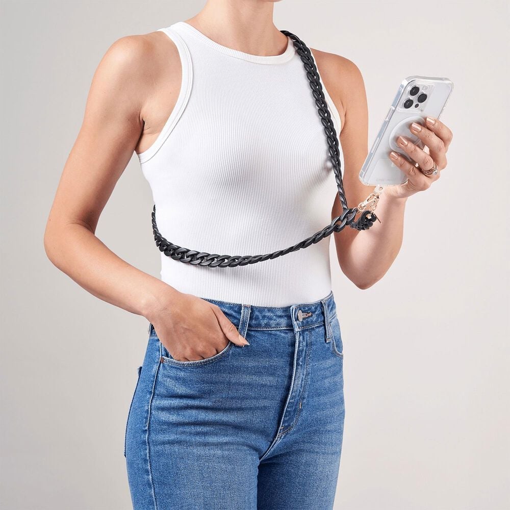 Case-Mate Crossbody Phone Chain in Black, , large