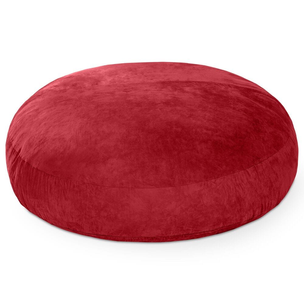 Jaxx 6&#39; Cocoon Large Bean Bag Chair in Cinnabar, , large