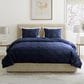 Timberlake 3-Piece Velvet King Quilt Set in Navy, , large