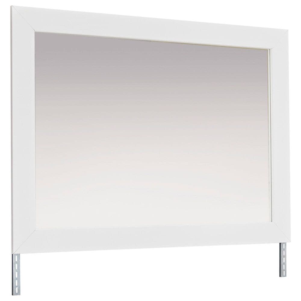 Ashley Maeling 6 DrawerDresser and Mirror in Matte White, , large