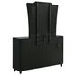 Pacific Landing Lorient Glam Dresser and Mirror in Black, , large