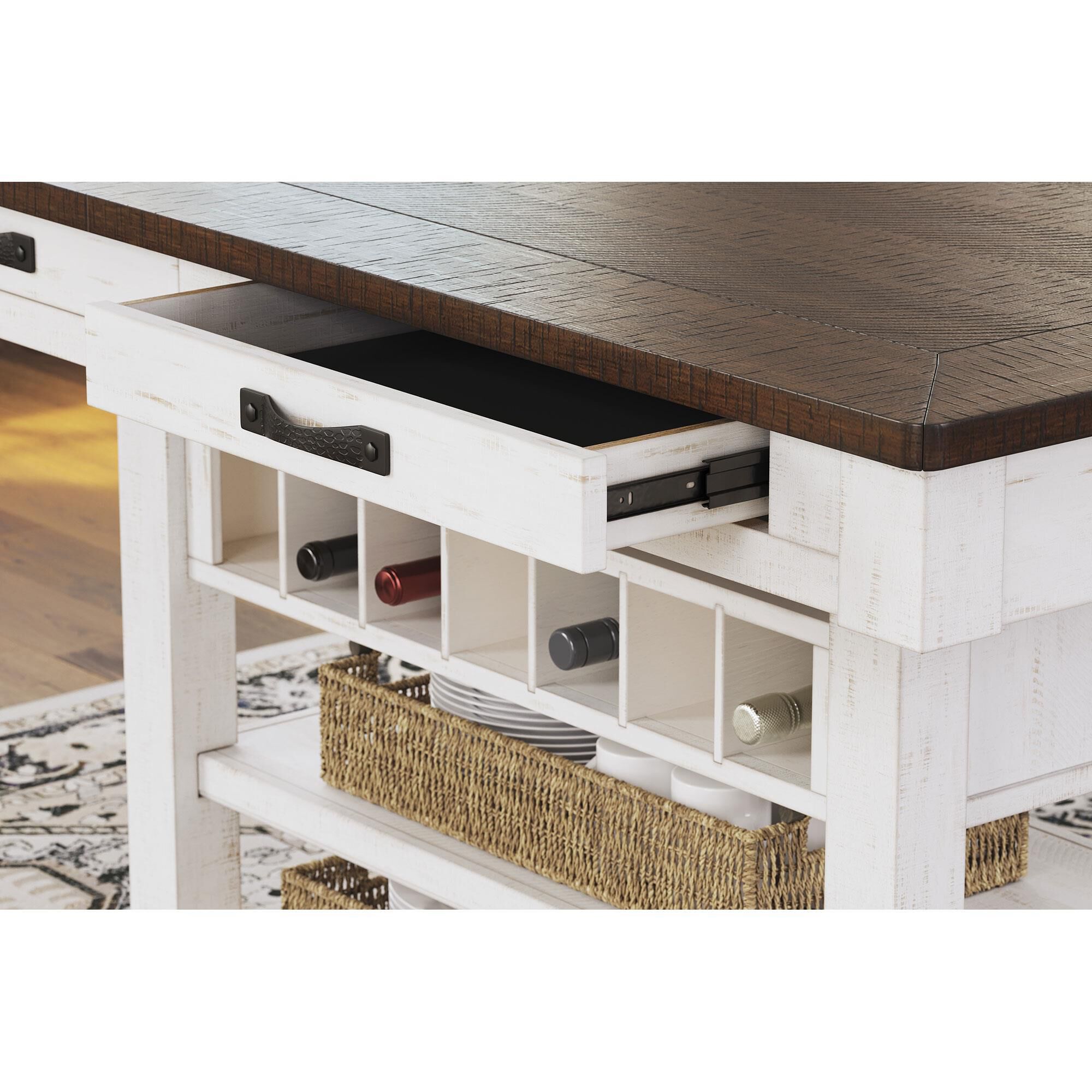 Valebeck counter height dining room table set sales