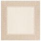Surya Alfresco 7"3" Square Brown and Beige Indoor/Outdoor Area Rug, , large