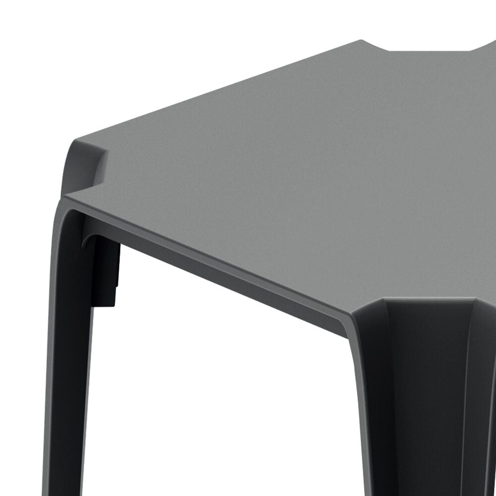 Zentro Living 3-Piece Bistro Set in Charcoal, , large