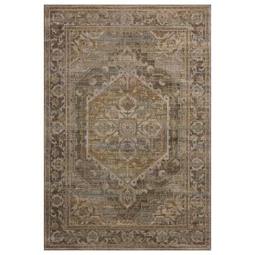 Magnolia Home Mona Bark and Sunrise 10" x 14" Area Rug, , large