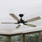 Minka-Aire Dyno 52" Ceiling Fan with Seashore Grey Blades in Coal, , large