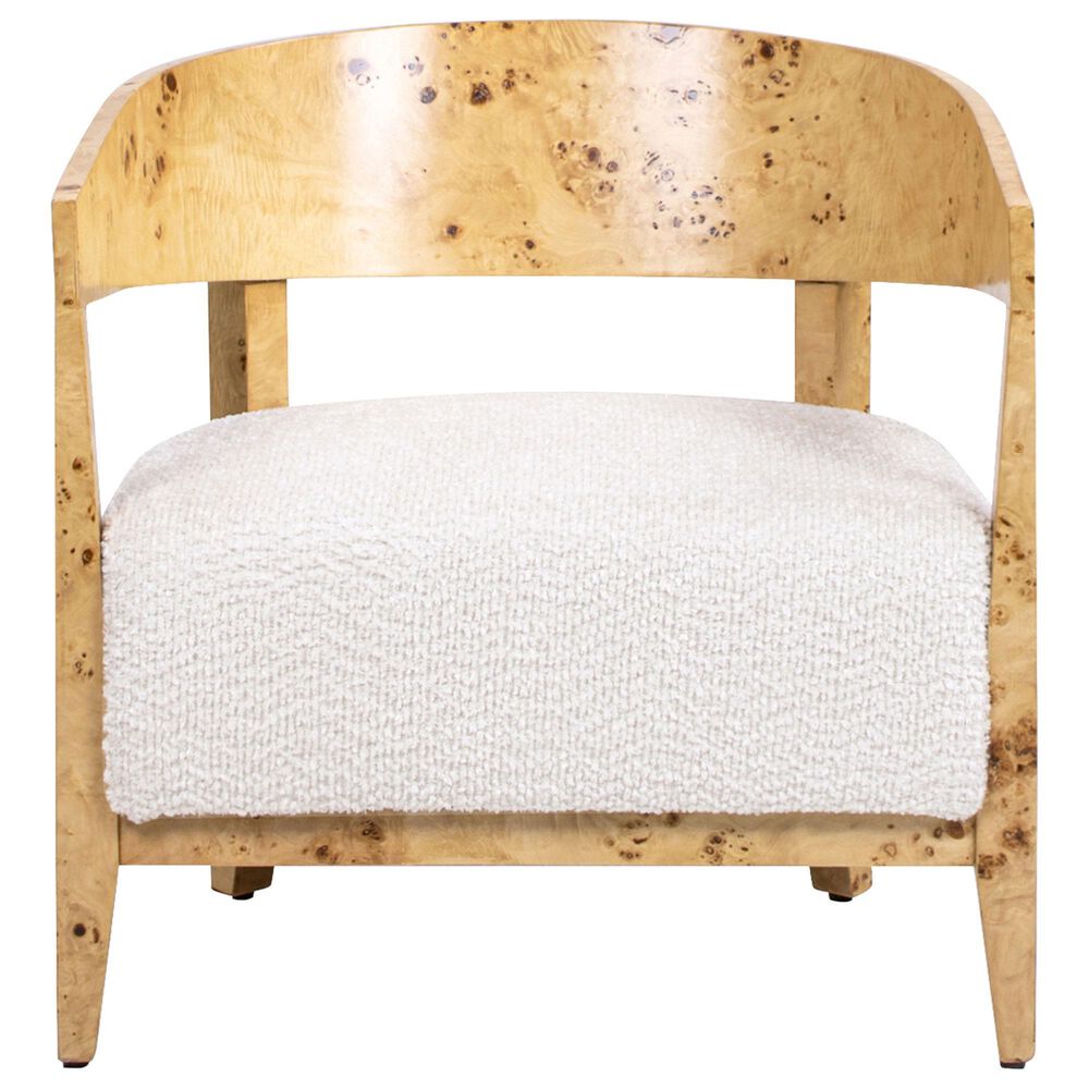 Jennifer Taylor Home Madrid Accent Chair in Seashell White, , large