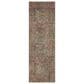 Amber Lewis x Loloi Billie 2"6" x 7"6" Aqua and Rust Runner, , large