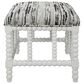 Uttermost Seminoe Small Bench in Gray and Black, , large