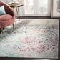 Safavieh Aria ARA172B 9" x 12" Blue and Multicolor Area Rug, , large