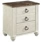 Ashley Willowton 4 Piece King Bedroom Set in Whitewash, , large