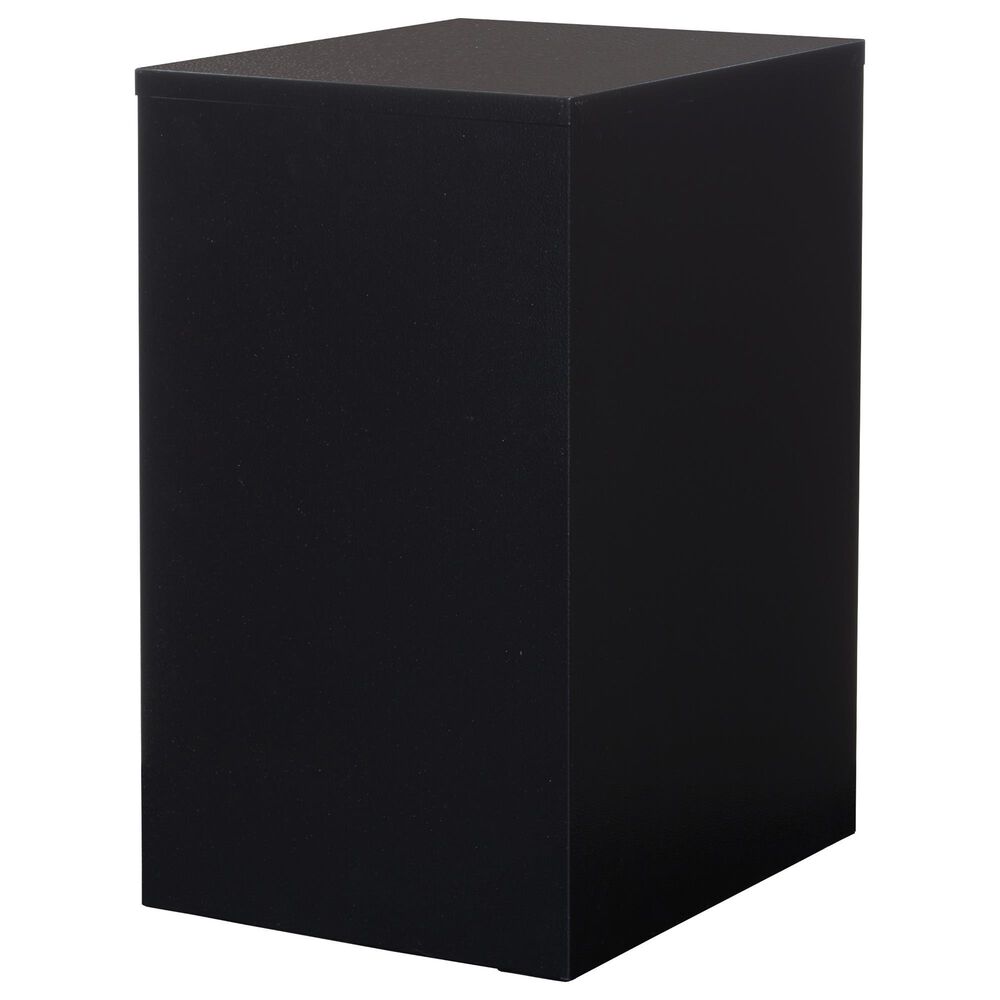 Valor Living 2-Drawer Locking Metal File Cabinet in Black, , large