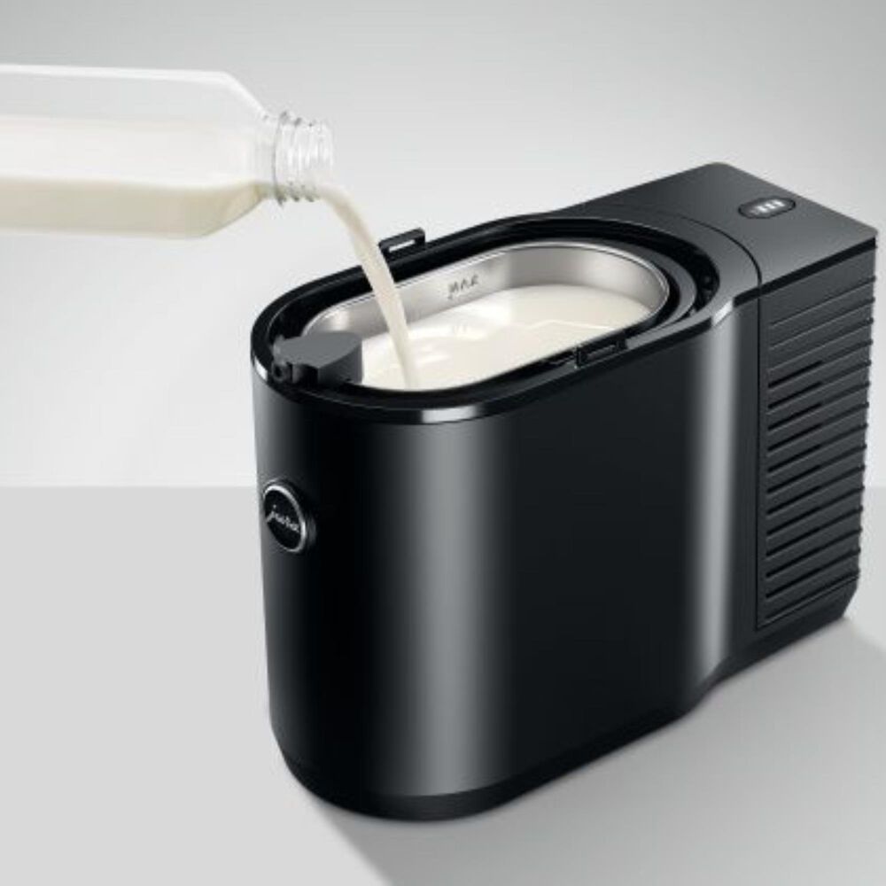 Jura 2.5L Cool Control Milk Cooler in Black and Stainless Steel, , large