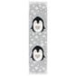 Safavieh Carousel 2" x 8" Light Grey and Black Kids Runner, , large