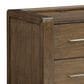 Ashley Marxmore King Upholstered Storage Bed with Two Nightstands in Brown, , large