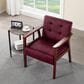 HOMLUX Arm Chair with Tufted Back and High-Density Foam in Rose, , large