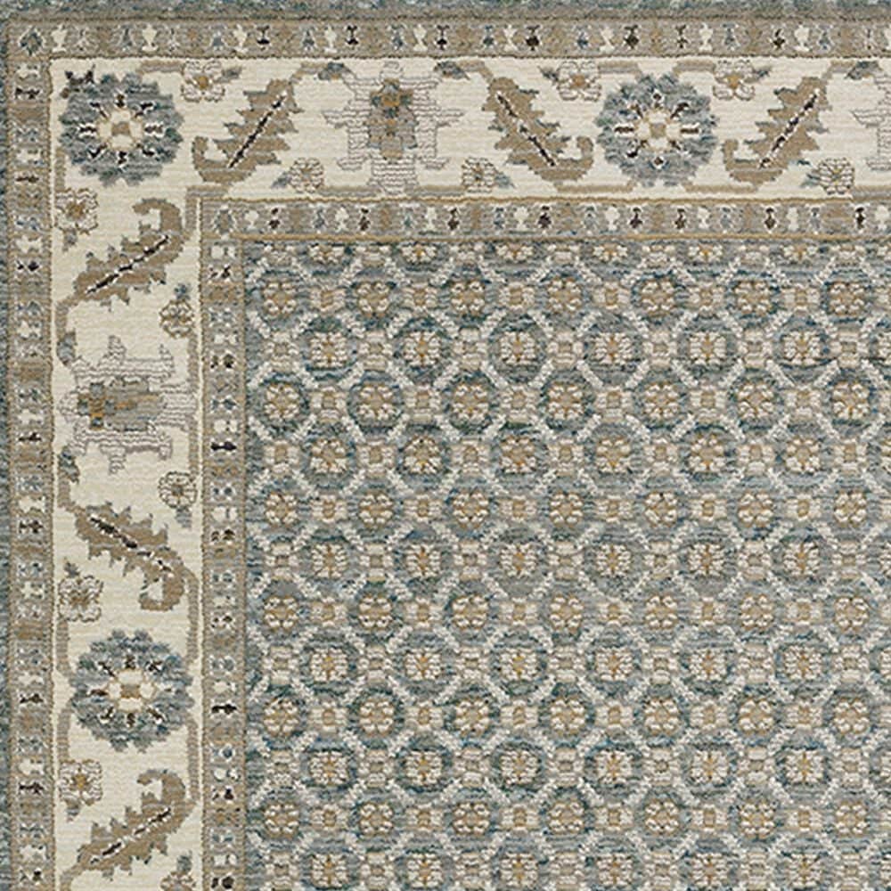 Oriental Weavers Andorra 8&#39;6&quot; x 11&#39;7&quot; Blue and Ivory Area Rug, , large