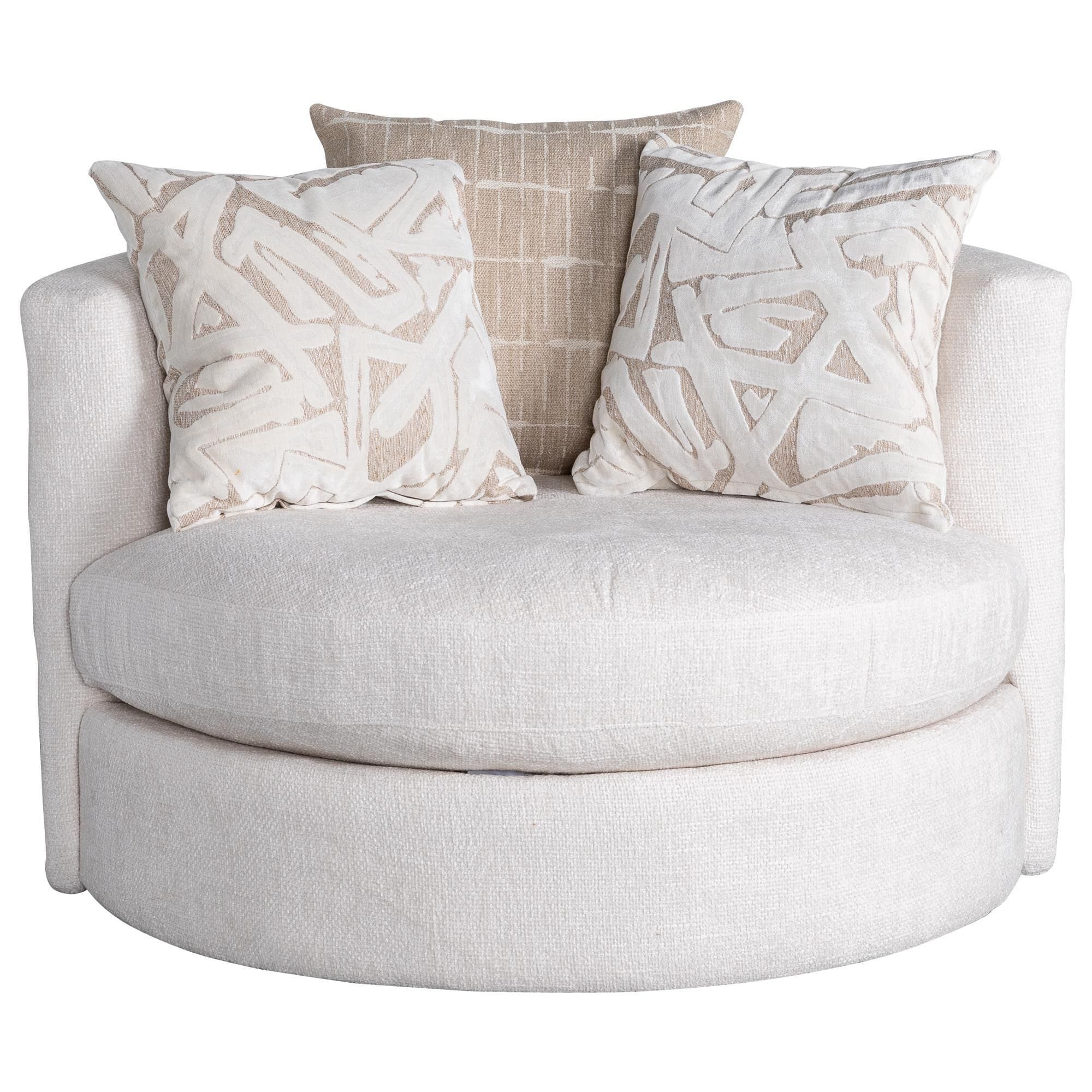 Circle top spinny chair