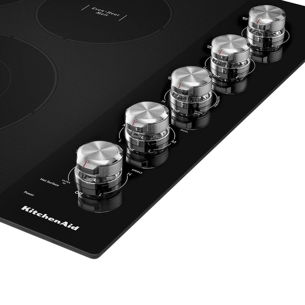 KitchenAid 30&quot; Electric Cooktop in Stainless Steel, , large